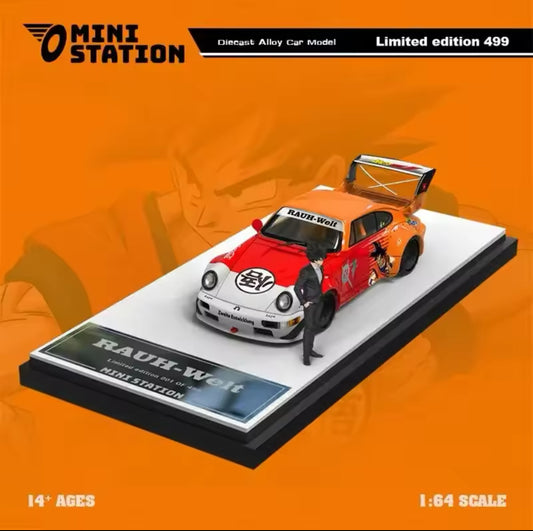 Mini Station Porsche RWB 964 Goku Version