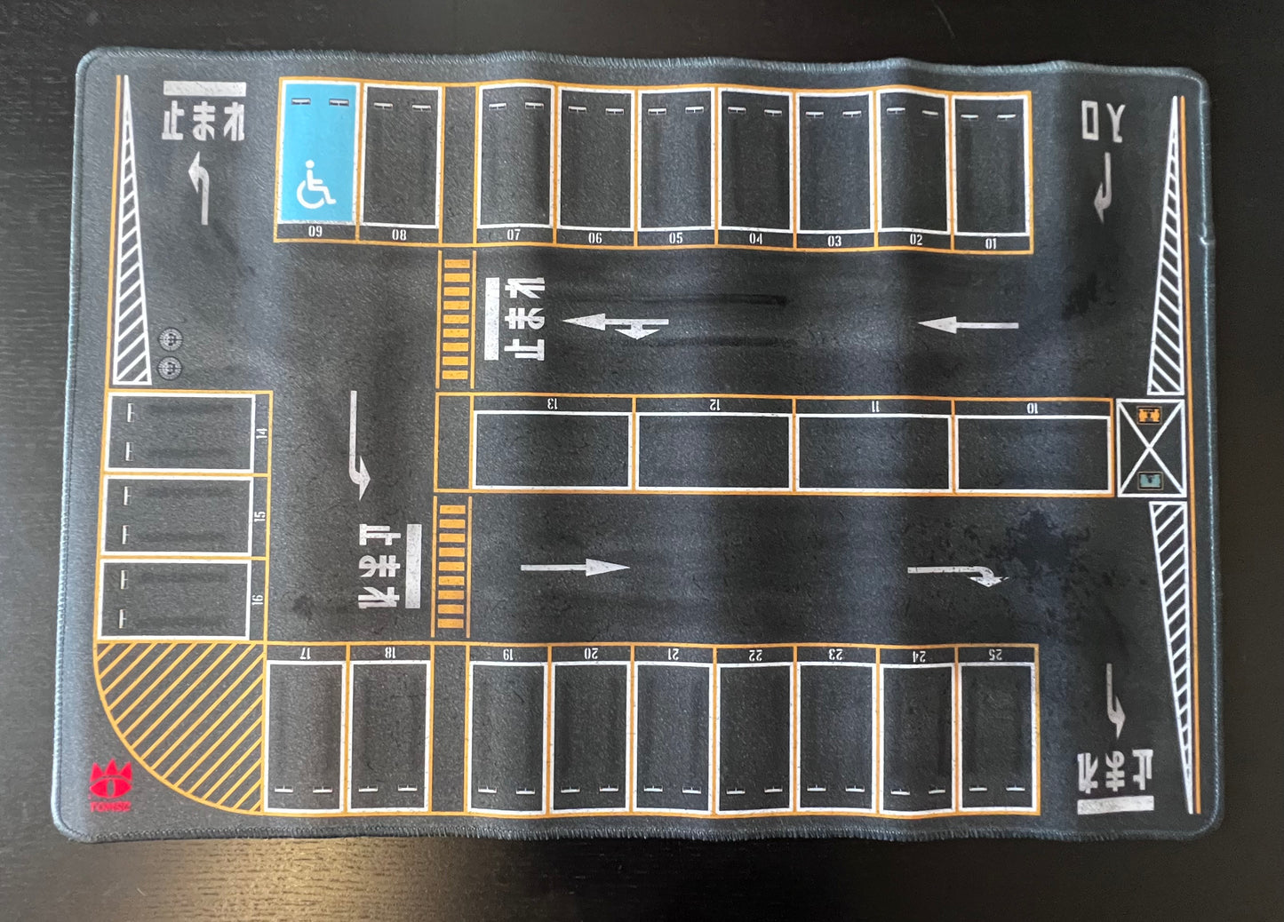 Diecast Parking Lot Mouse Pad / Playmat