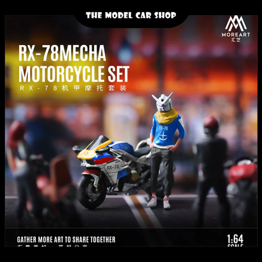 RX-78 Mecha Motorcycle Set